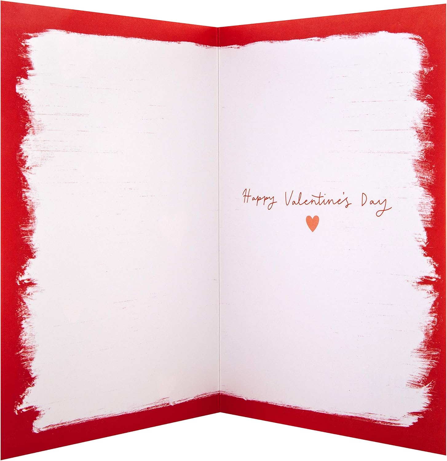 Hallmark Valentines Day Card for Husband Classic Heart Based Design, Red, Husband Simple Red Heart, 22.8 cm by 15.9 cm - Image 5