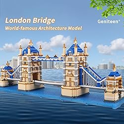 Geniteen Building Blocks Set, London Tower Bridge