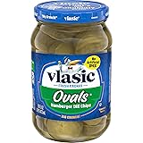 Vlasic Ovals Hamburger Dill Pickle Chips, Keto