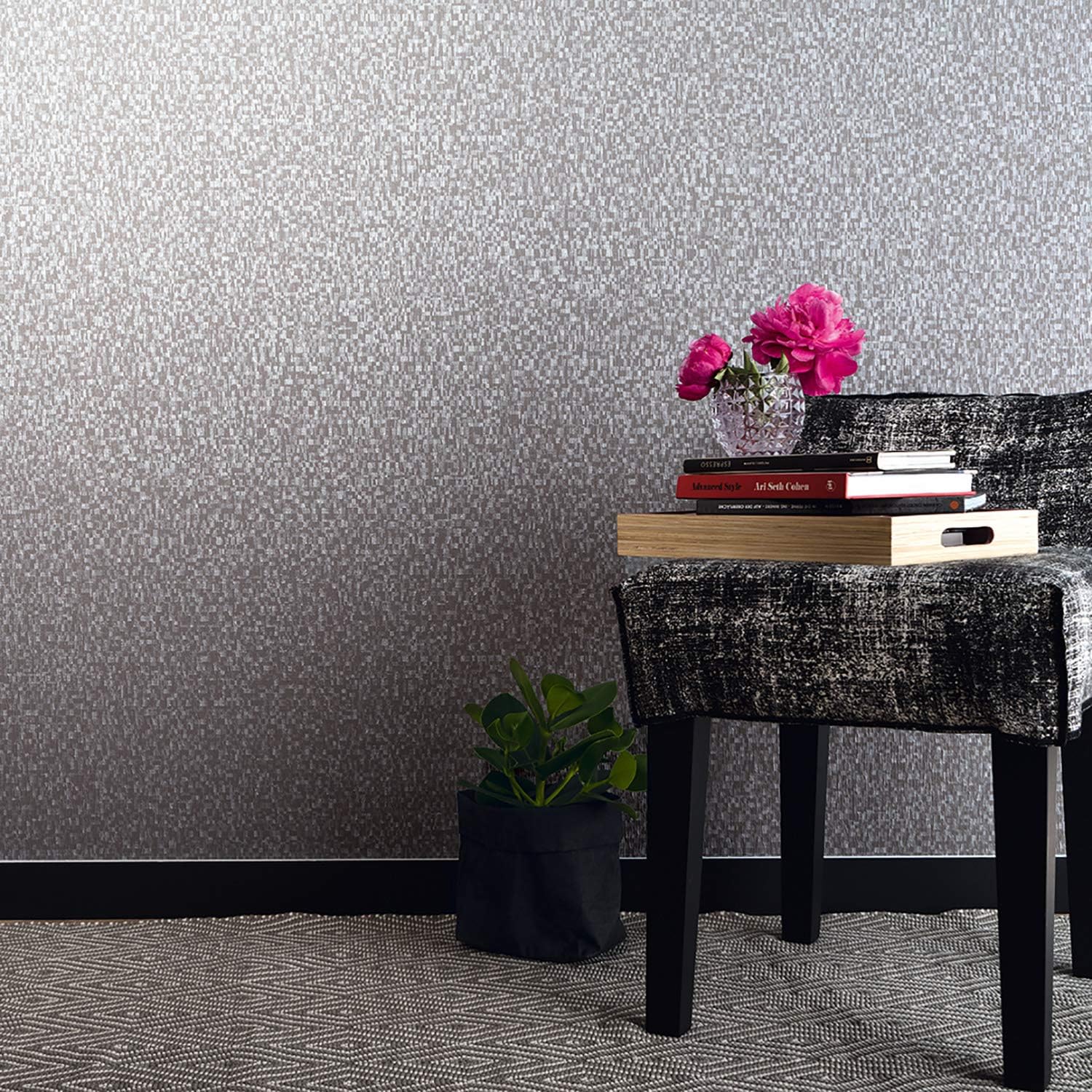 Galerie 59348 Loft Wallpaper, Grey - Image 3