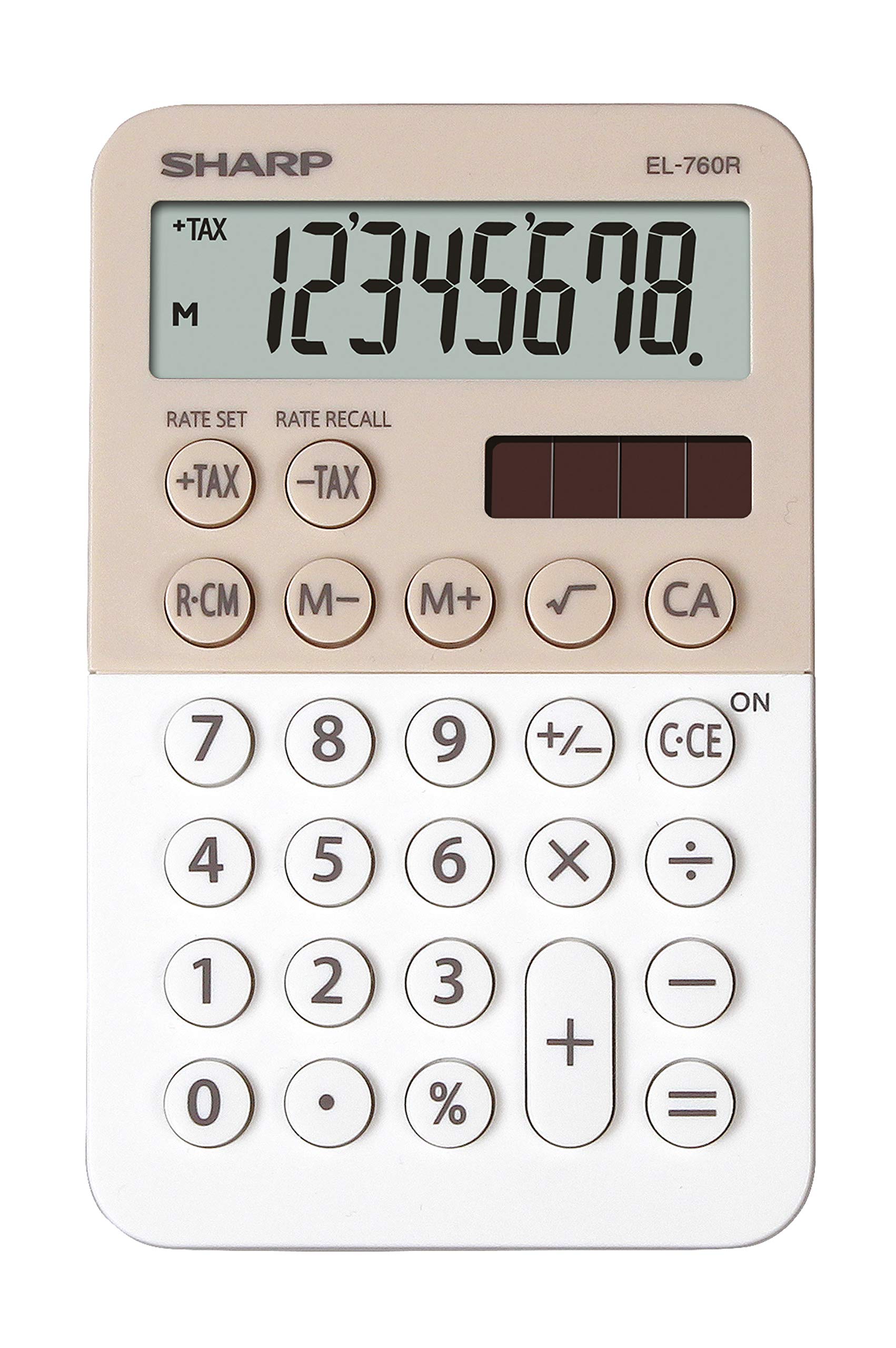 Sharp EL-760R LA Semi-Desktop Calculator