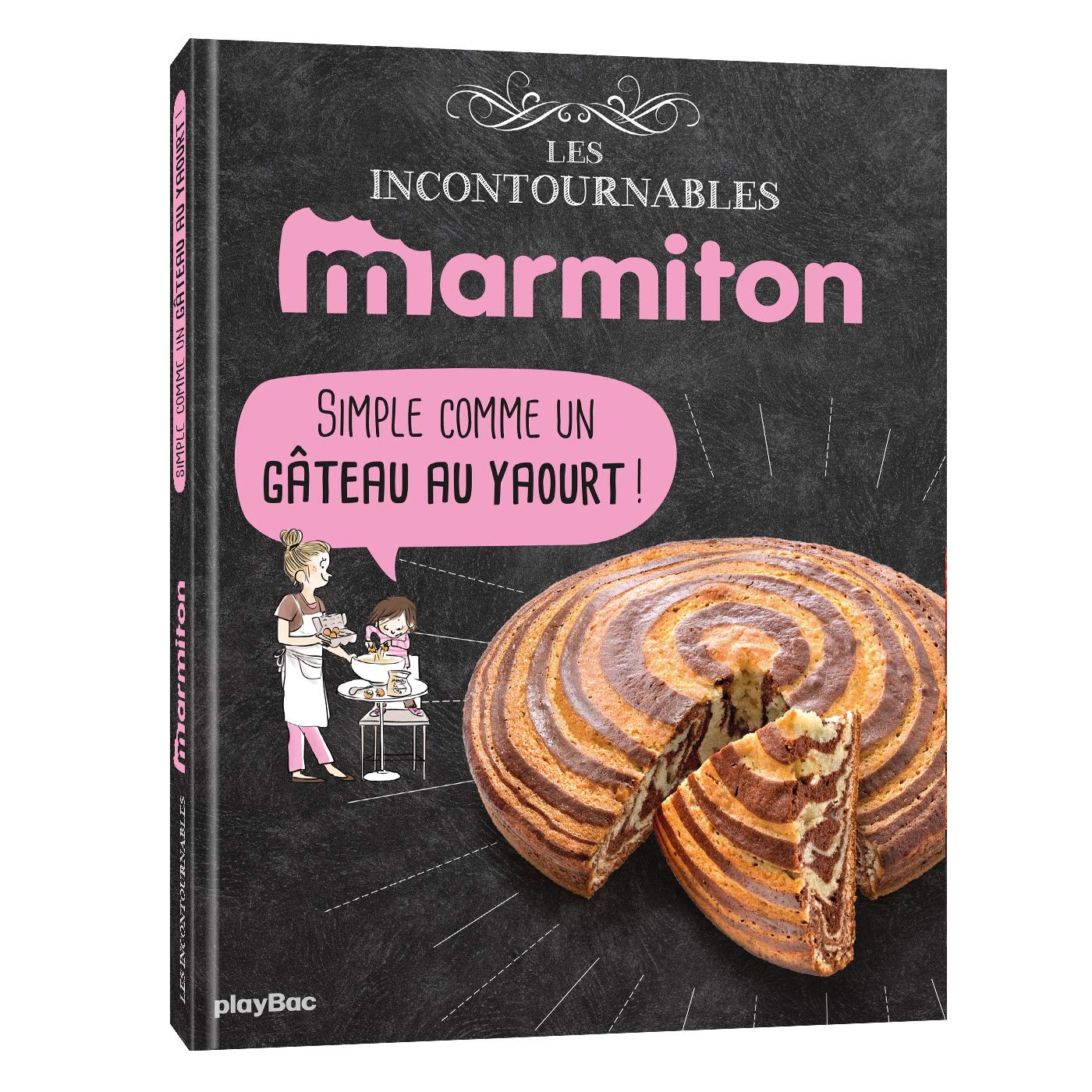 La collection des livres de recettes Marmiton