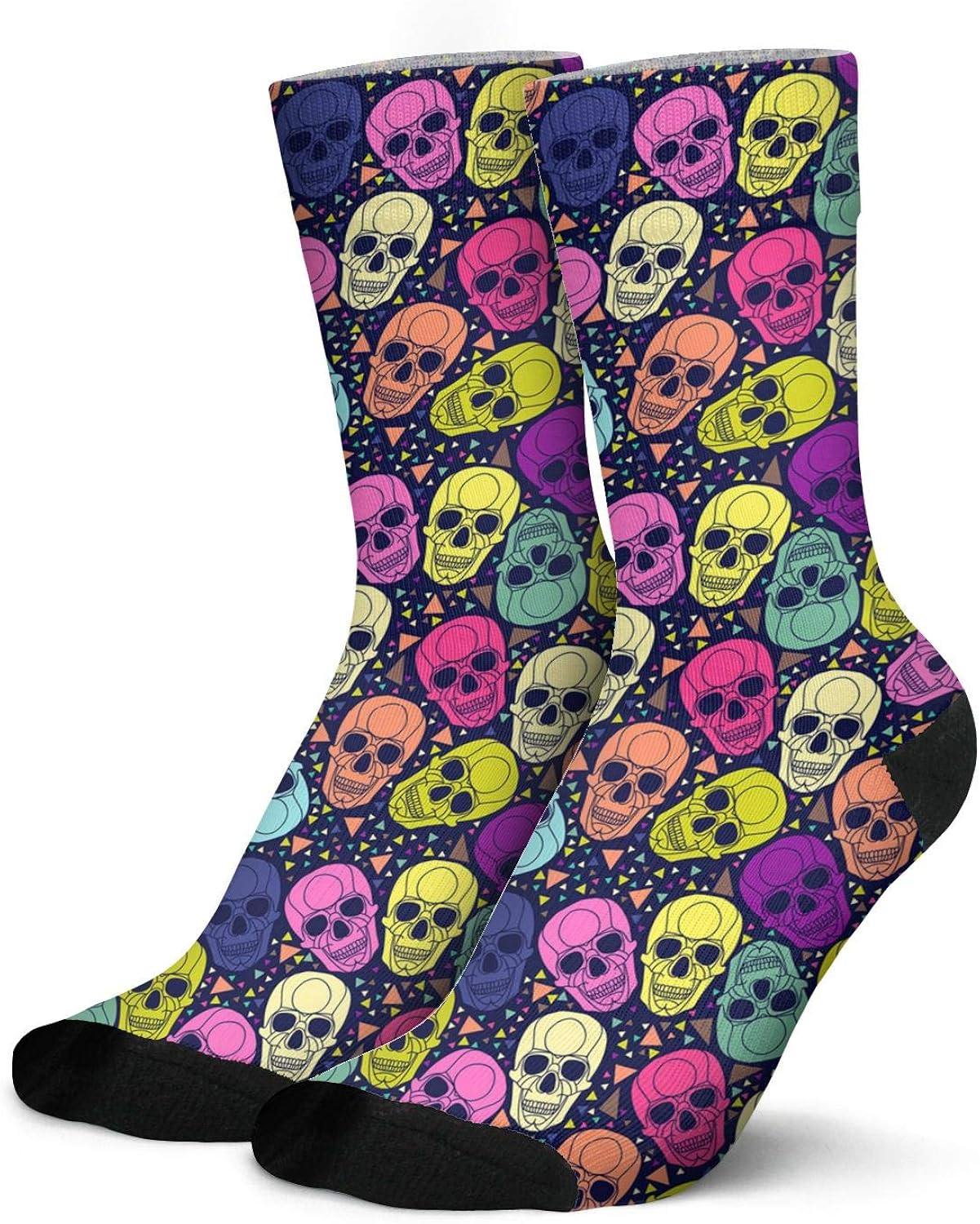 Man Golden Retriever Cat Crew Socks Soft Cotton Blend Pretty Training Tube Cotton Socks