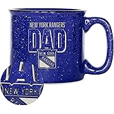 Rico Industries NHL Hockey Dad 12oz Laser Engraved Campfire Mug