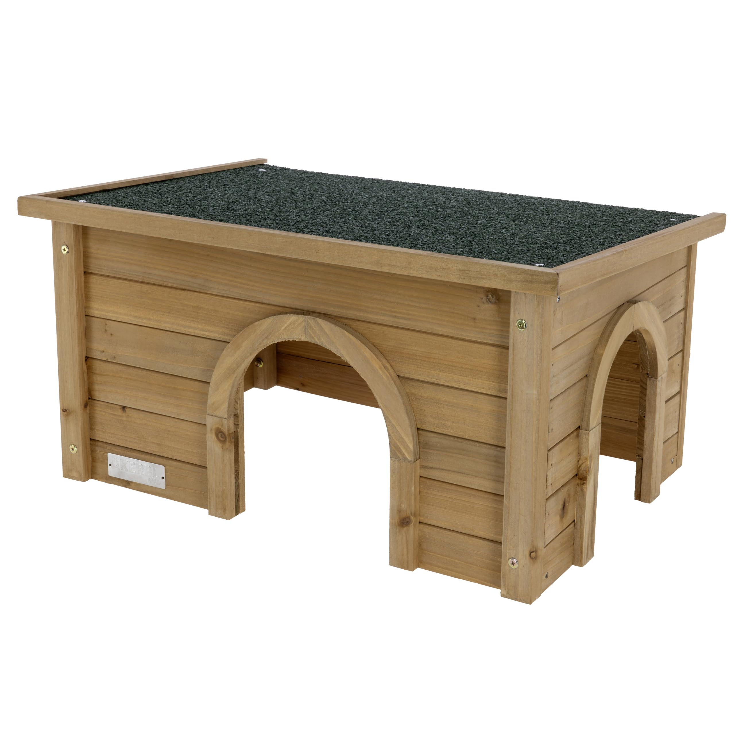 Kerbl 81773 Rodent House XL, 64 x 42 x 10 cm, wood color