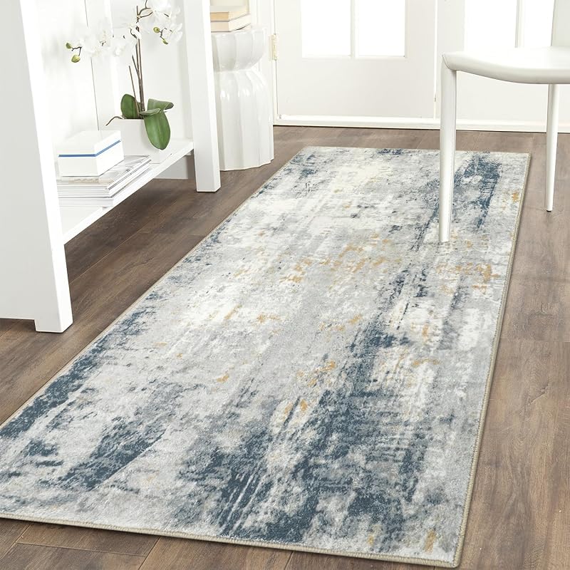 Famibay Hallway Runner Rug 60x120cm Non Slip Microfiber Washable