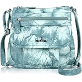 Angel Kiss Crossbody Bags for Women PU Leather Shoulder Handbag Ladies Purses and Handbag with adjustable Strap