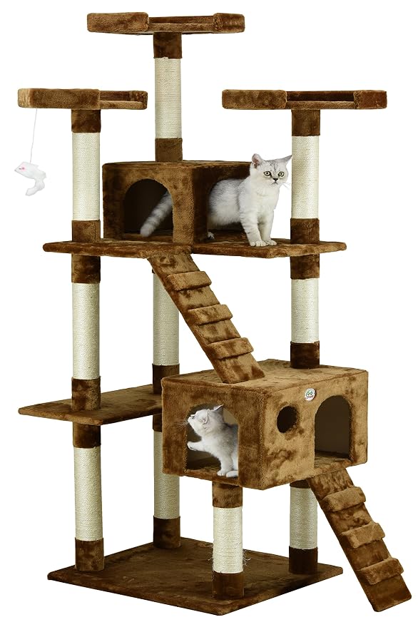 3. Go Pet Club Cat Tree Furniture - Best Simple Structure