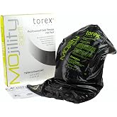 Torex Cold Pack Black Oversize 12.5 x 18.5 inches, Durable and Reusable | Flexible Gel Filling | Freezer Ready | Long-Lasting Temperature Retention | Portable Relief Solution