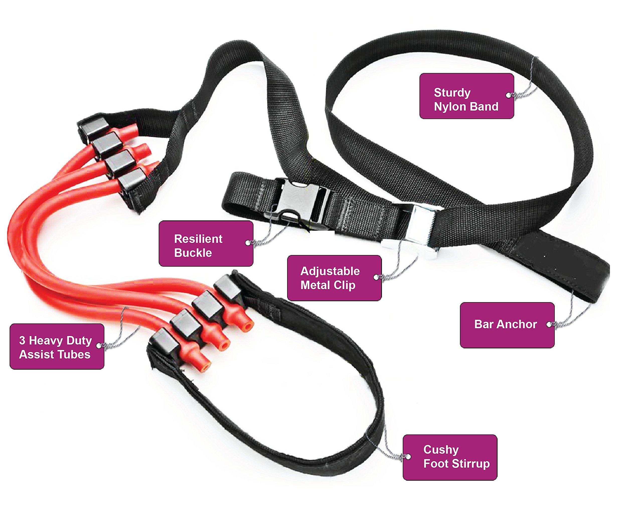 Pullup Assist Band Chin up Max Chinup assist P90X 633841650433 eBay