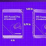 WD Purple Pro 18TB Smart Video Internal HDD AllFrame 7200 RPM 5 Year view 4
