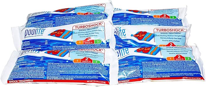 POOLIFE Turbo Shock 1 Lbs Bags (6) Garden