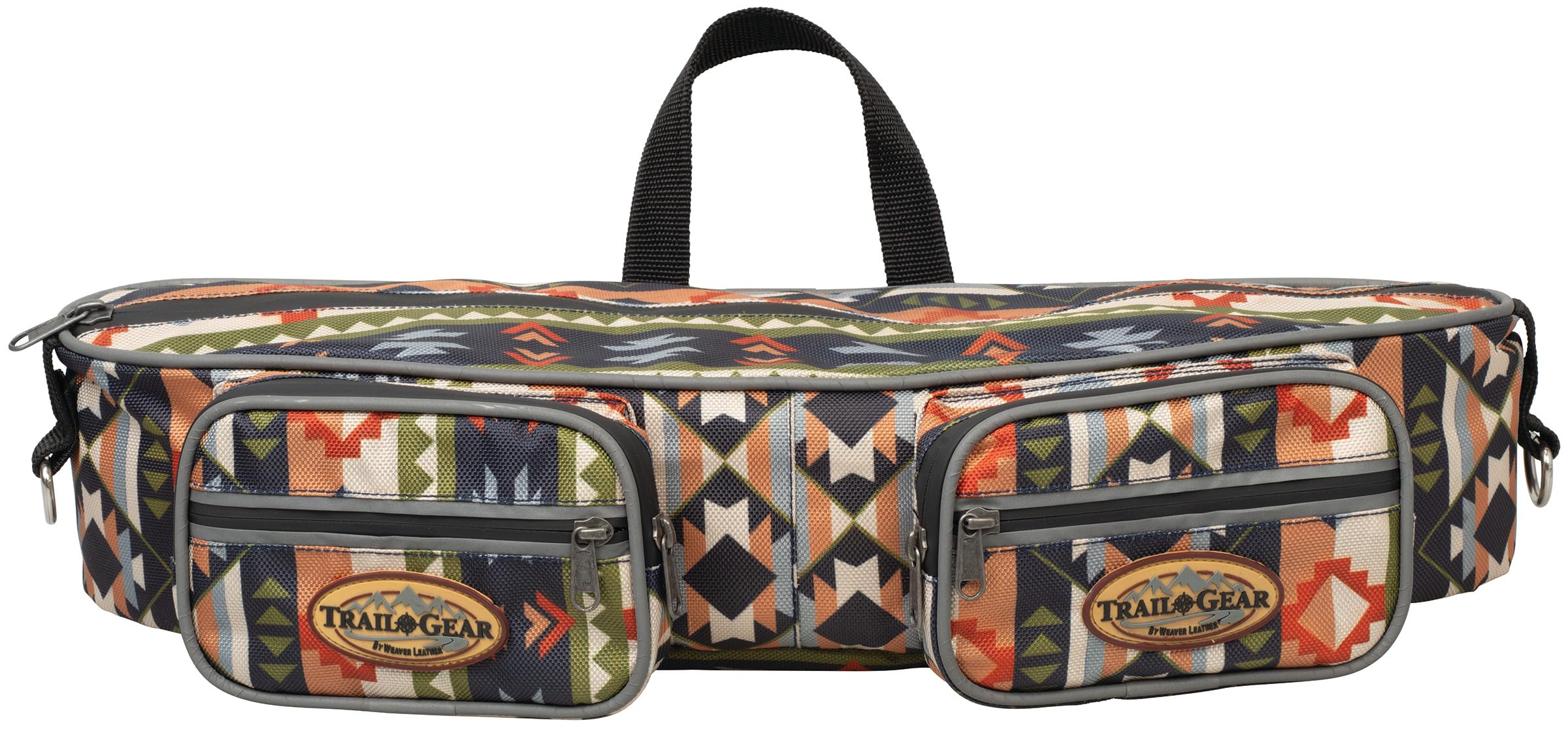 View 1 of ** DIRTY**
Weaver Leather Nylon Trail Gear Cantle Bag, 15502-259, Trek West
