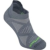 Wrightsock CoolMesh II Cushion Tab Running Socks for Men and Women – Eco-Friendly Anti Blister Socks - American Made