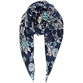 MELIFLUOS DESIGNED IN SPAIN Scarf for Women Lightweight Paisley Fashion for Summer Fall Scarves Shawl Wrap