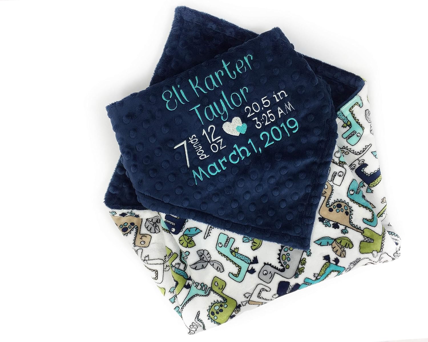 personalized minky blankets