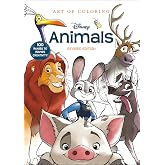 Art of Coloring: Disney Animals: 100 Images to Inspire Creativity
