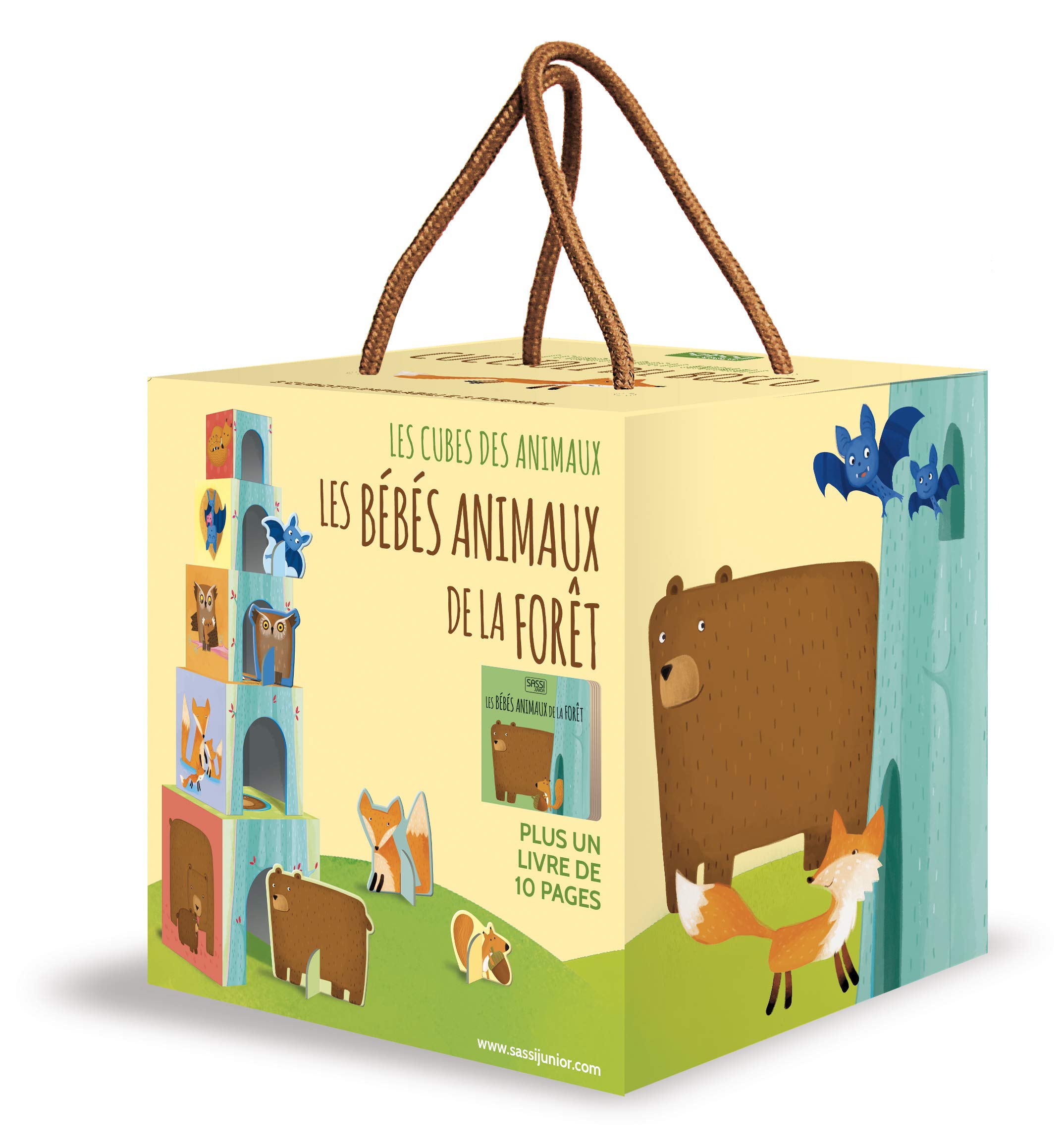 Les Bebes Animaux De La Foret Cubes Empilables Et Livre 2 Ans Les Cubes Des Animaux French Edition Trevisan Irena Amazon Com Books