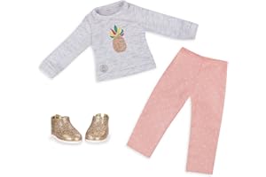 Glitter Girls - Dressed To Dazzle Darling Top & Pant Regular Outfit - 14-inch Doll Clothes & Accessories For Girls Age 3 & Up – Children’S Toys