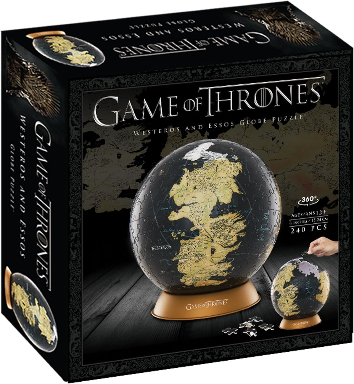 game of thrones 3d globe puzzle