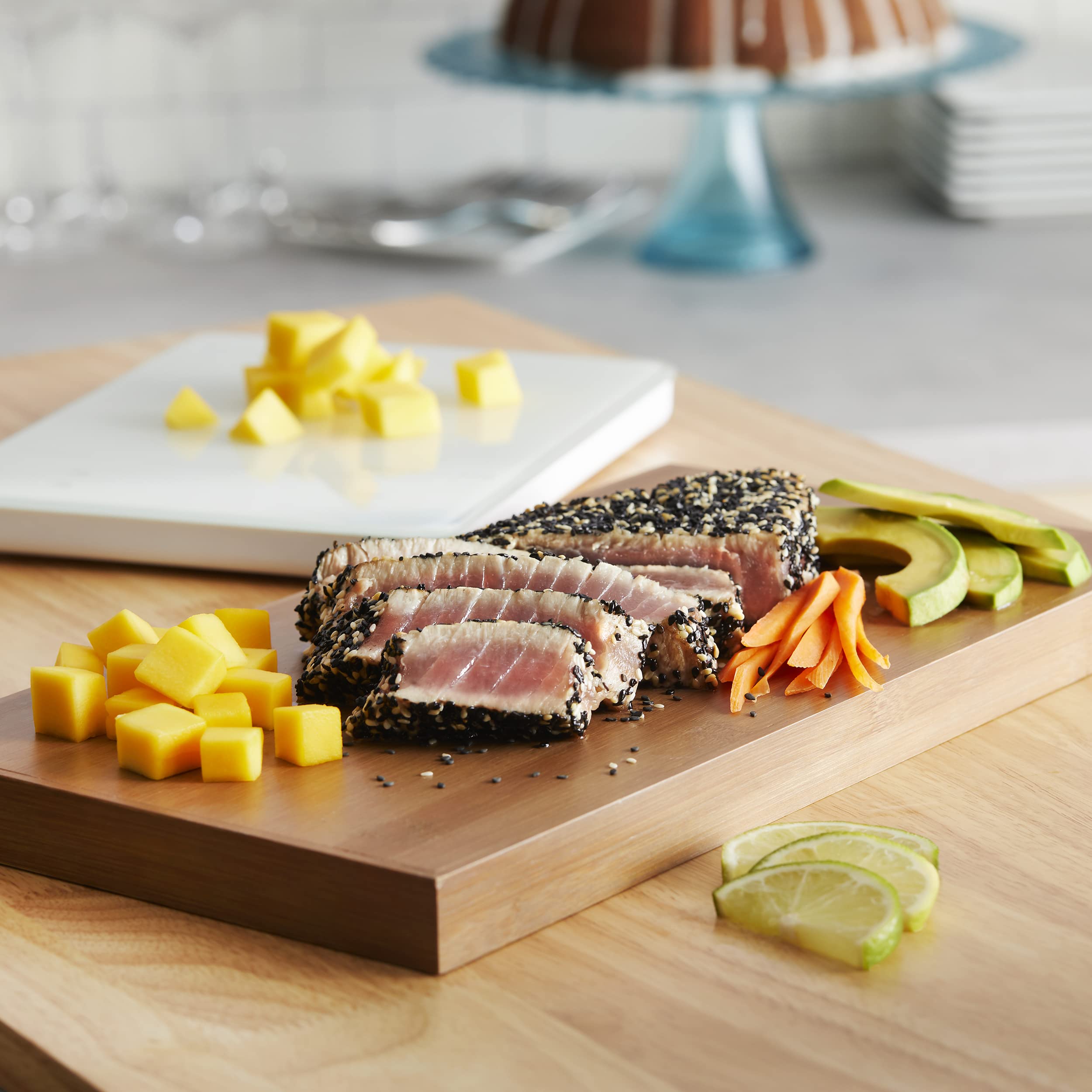 KitchenAid KQ913 Digital Waterproof (IPx7) Kitchen and Food Scale, LED readout, 11 Pound Max Capacity, White