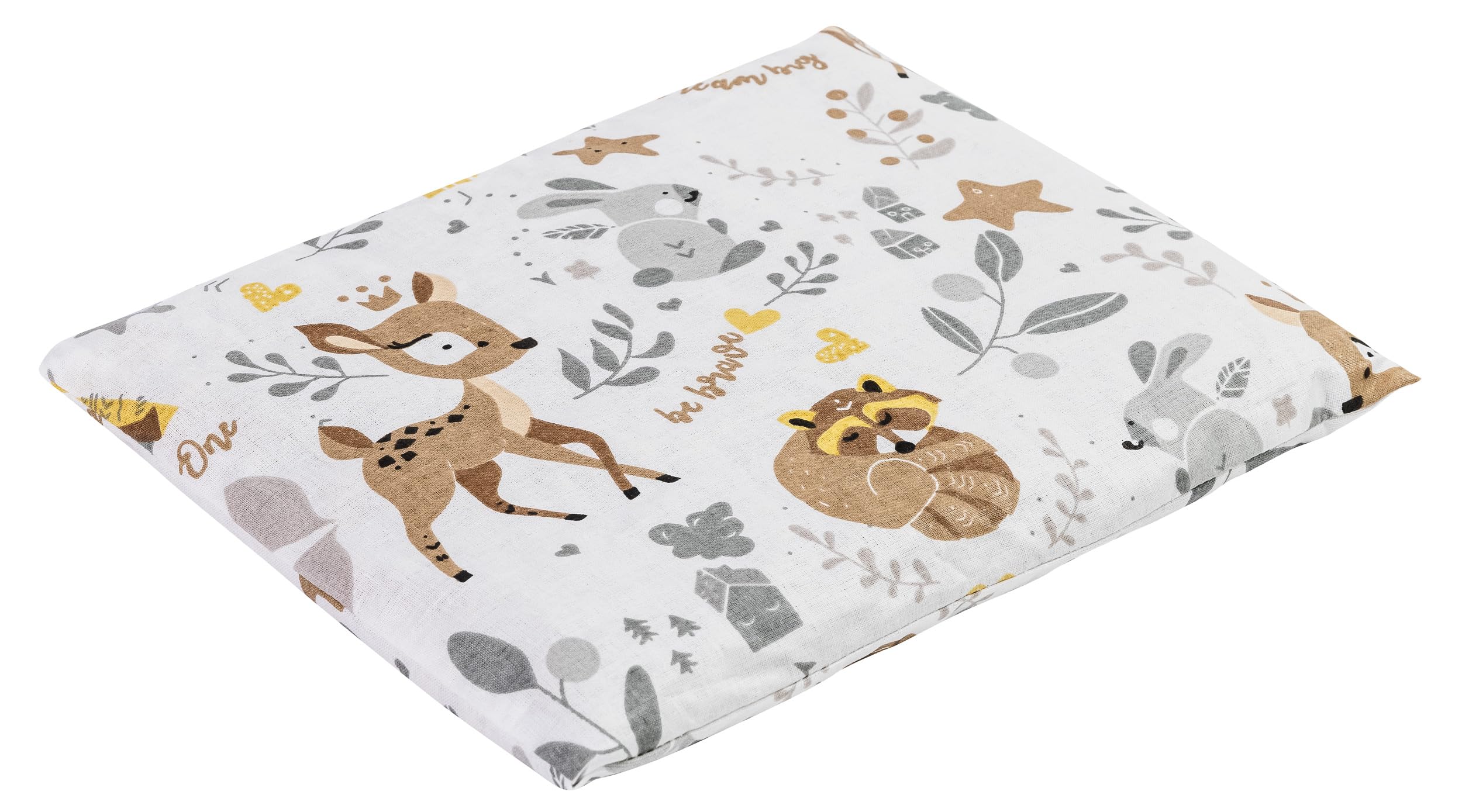 Medi Partners Cherry Stone Cushion Large Heat Pillow 500 g Rectangle 20x25 cm Natural 100% Cotton Heat + Cold Therapy Massage Therapy (Deer)