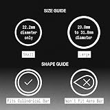 Knog Oi Unisex Classic Bike Bell Black Small 22.2mm Bar Finish view 6