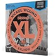 D'Addario Guitar Strings - XL Nickel Electric Guitar Strings - EXL110W - Perfect Intonation, Consistent Feel, Reliable Durability - For 6 String Guitars - 10-46 Regular Light Wound Third