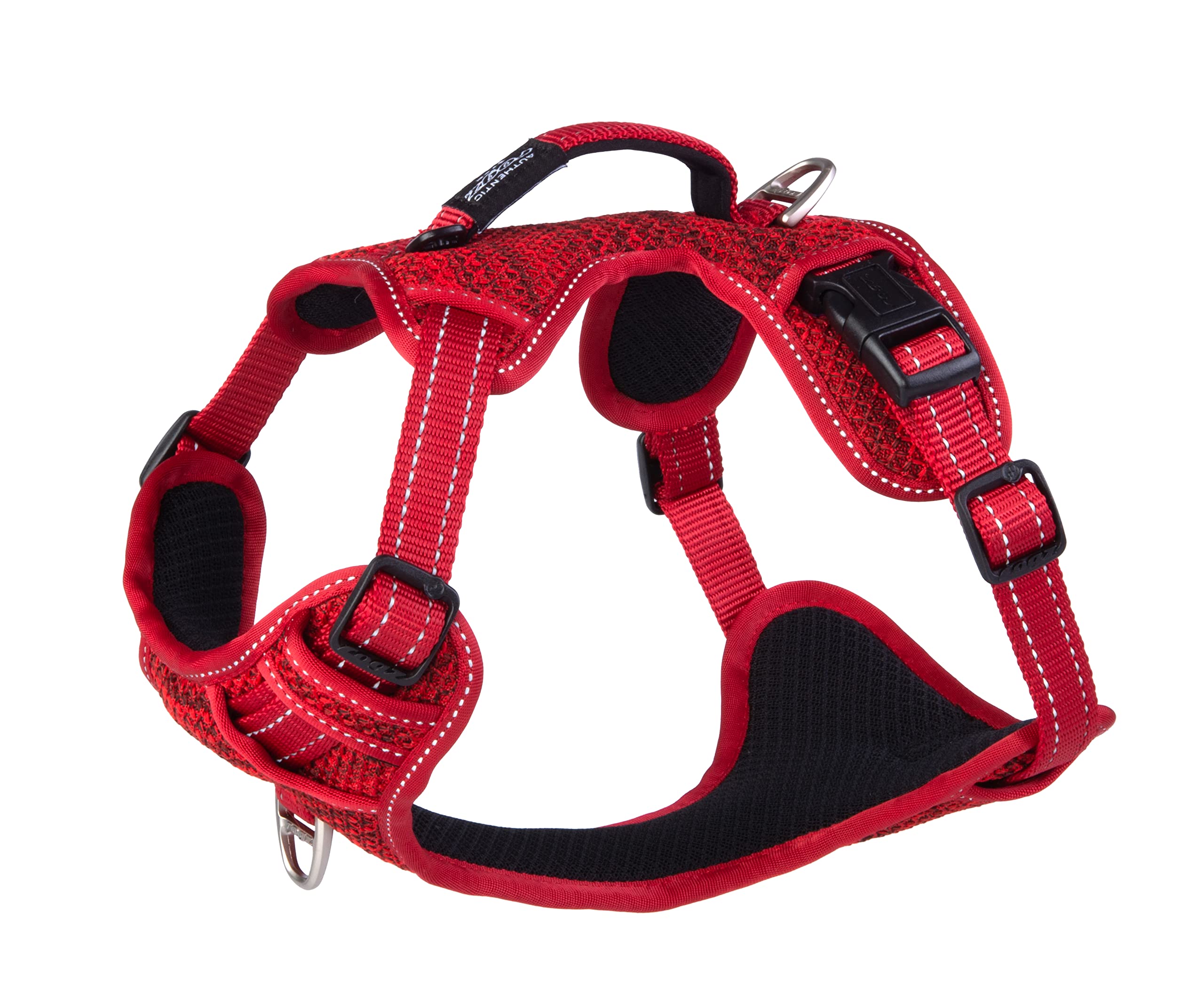 Rogz Explore Padded Harness Red Medium