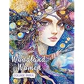 Woodland Women Collage Paper: 25 Whimsical Goddess Mixed-Media Images For Art, Collage, Junk Journals, Scrapbooks & Creative Magic (Whimsical Art)