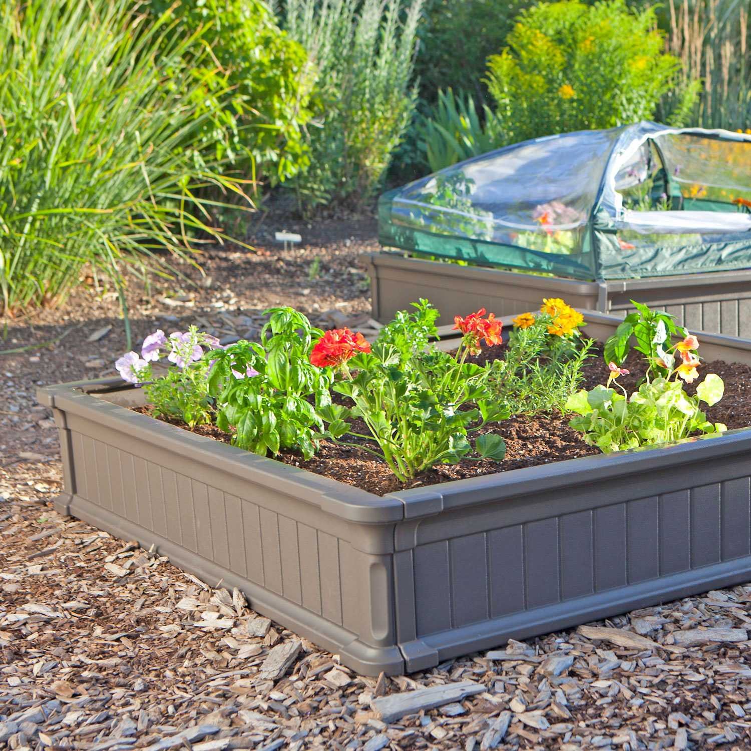 Plastic Raised Flower Bed Kits at Harold Sheehan blog