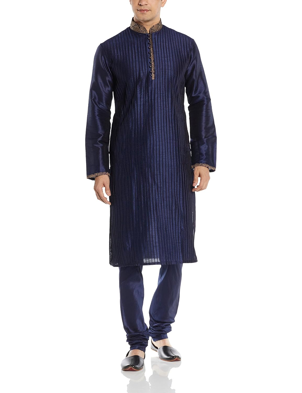 manyavar men's silk kurta churidar