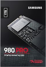 Samsung 980 PRO MZ-V8P1T0BW 1TB NVMe PCIe 4.0 M.2 2280 SSD view 5