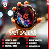 CORE Hollow Stunt Scooter Wheel 110mm ABEC 9 Bearings Black Galaxy view 2