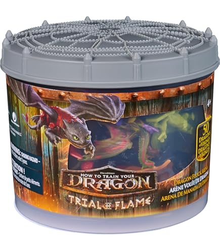 Figurine Spin Master - Goregutter Cramoisi (Crimson Goregutter) - Dragon Trainer