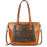 Crossbody Bag for Women Leather Shoulder Bag Top Handle Tote Purses Vintage Satchels Handbag Retro