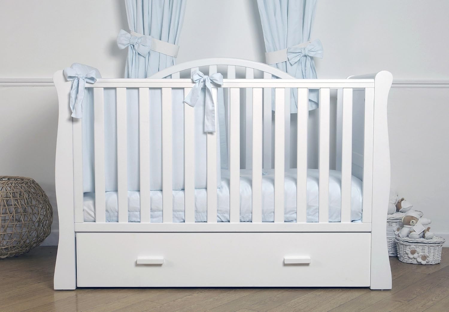 sleigh cot bed set