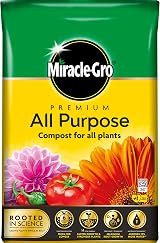 Miracle-Gro All Purpose Compost 40 Litre Premium Planting Compost view 1