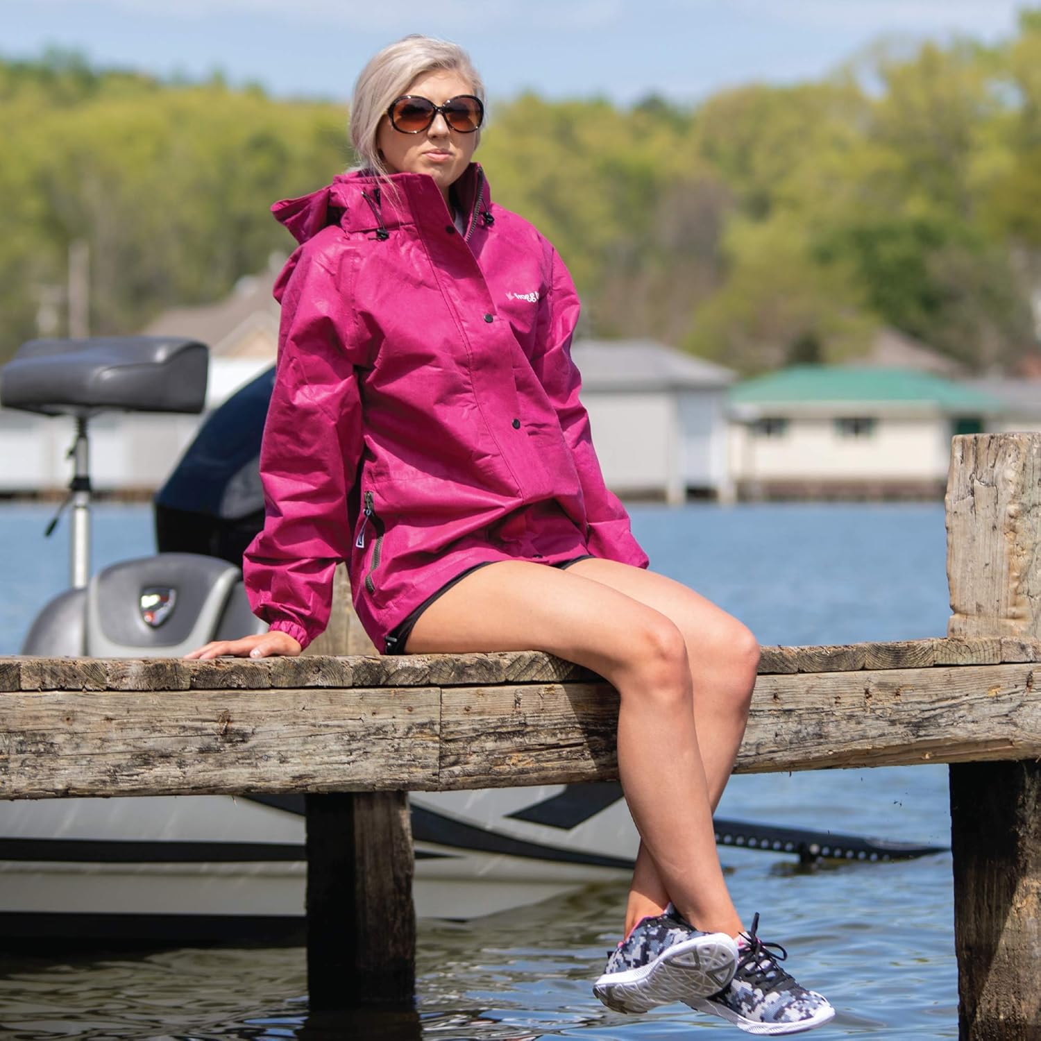 FROGG TOGGS Women's Classic All-Purpose Waterproof Breathable Rain Suit: Clothing