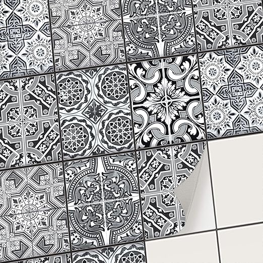 Creatisto Klebefliesen Stickerfliesen Fliesenfolie Hochwertige Aufkleber Sticker Fur Fliesen I Klebefliesen Deko Folie Fur Fliesen In Kuche U Bad Badezimmer 20x25 Cm I 6 Teilig Amazon De Kuche Haushalt