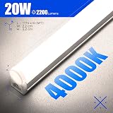 Barrina T5 4ft LED Batten Light 4000K Cool White 2200lm 20W 6 Pack view 7