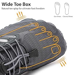 MeXYZ Barefoot Shoes Men Wide Toe Box Zero Drop