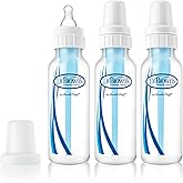 Dr. Brown's Natural Flow Anti-Colic Baby Bottles - 8oz - 3pk