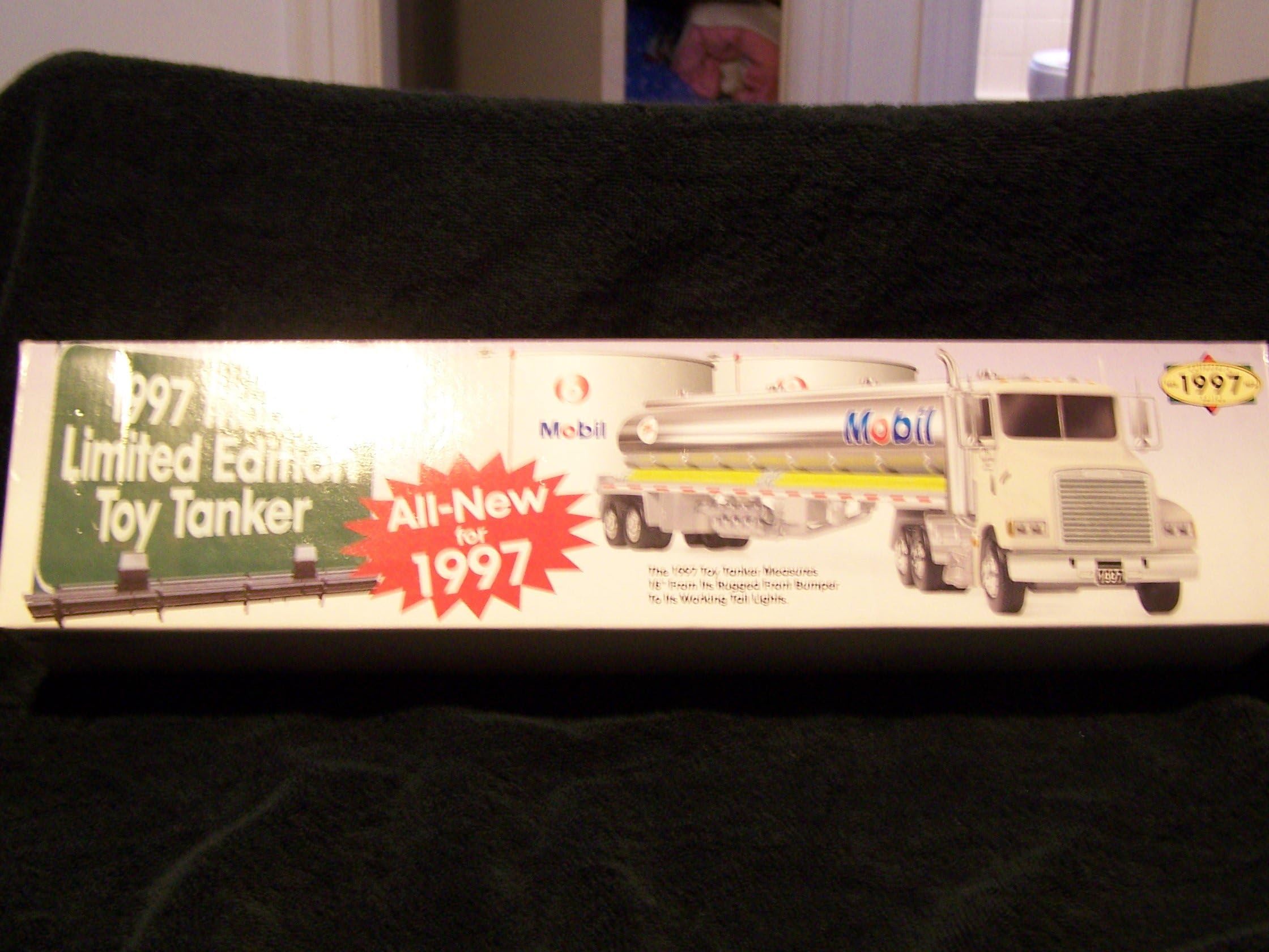 Mobil Tanker 1997 Mobil Limited Edition Toy Tanker Truck