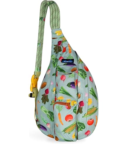 Amazon.com | KAVU Mini Rope Sack Sling Crossbody Backpack - Spiral Tie Dye