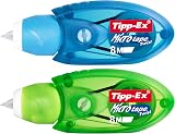 BIC Tipp-Ex Micro Tape Twist Assorted Colours Value Pack 2 Plus 1 Free view 2