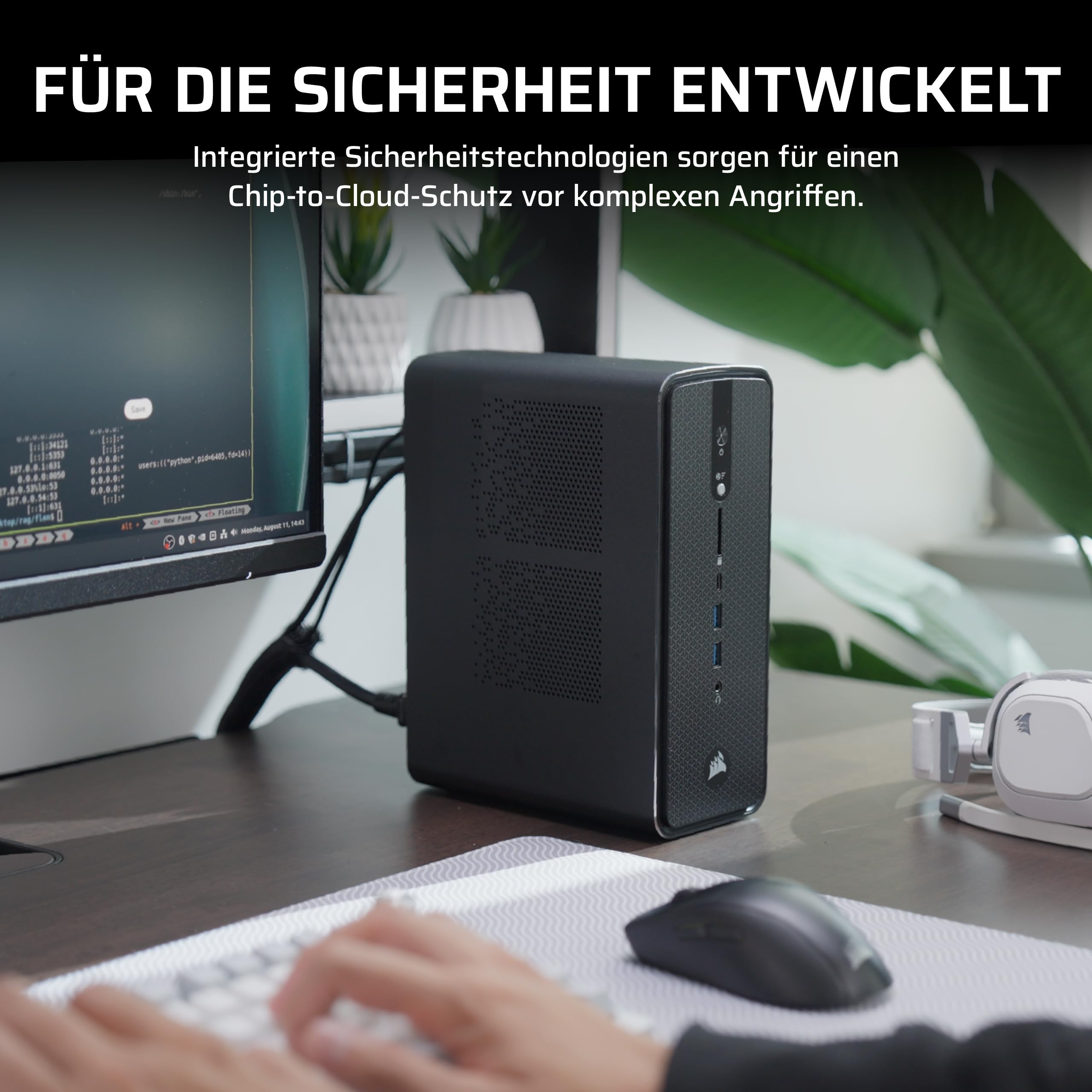 Corsair AI Workstation 300 Desktop-PC – Schwarz 7