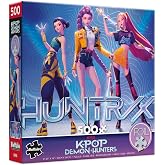 Ceaco - Kpop Demon Hunters Foil-Finish - 500 Piece Puzzle | Zoey, Rumi &amp; Mira, K Pop Fans, Full-Color Reference Poster, Precision-Cut Pieces, Recycled Board, Fall Evenings
