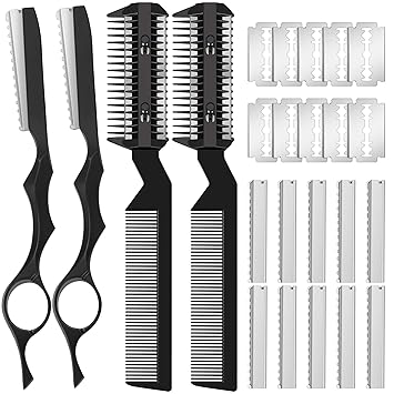 hair cutting razor comb amazon