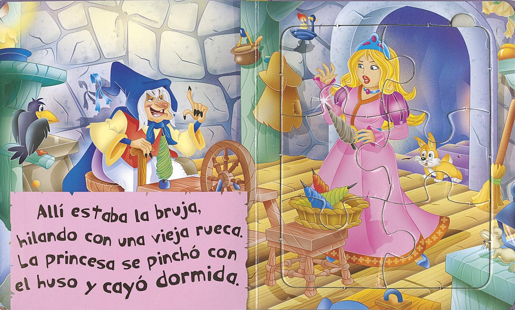 La Bella Durmiente Puzle Libro Spanish Edition Equipo De Todolibro Inaraja Javier Amazon Com Books